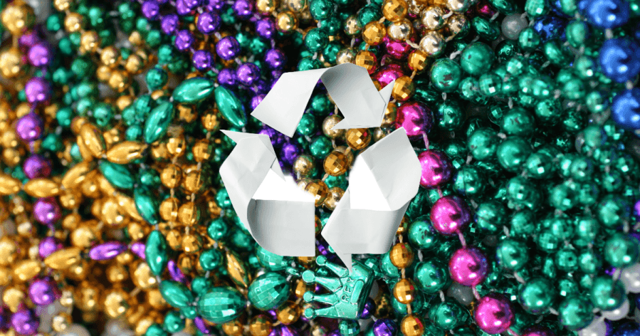 Recycle your Mardi Gras beads with Shreveport Green
