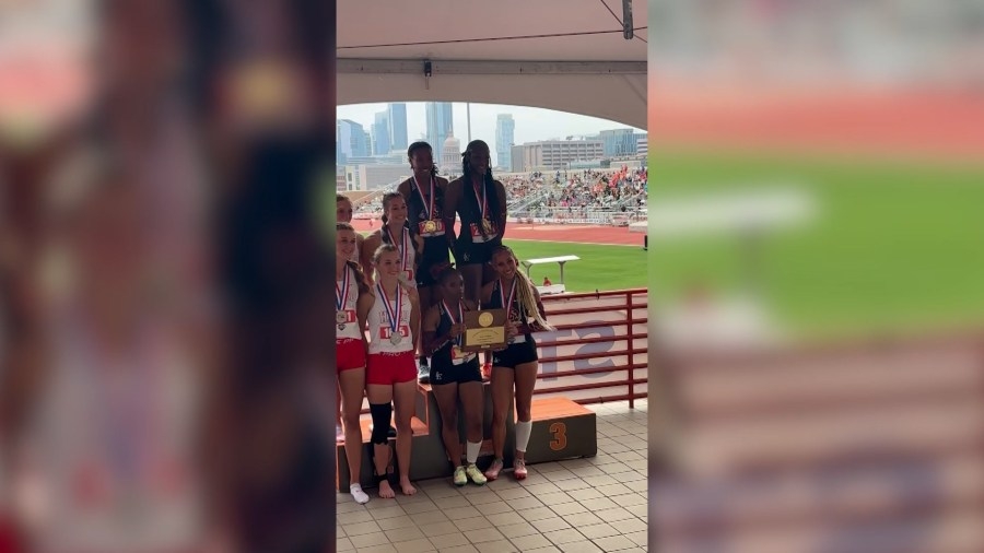 Liberty-Eylau girls track brings home multiple titles from 3A state meet