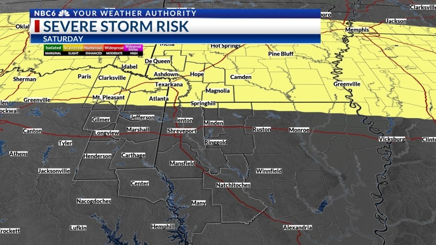 Strong to SEVERE storms could return this weekend
