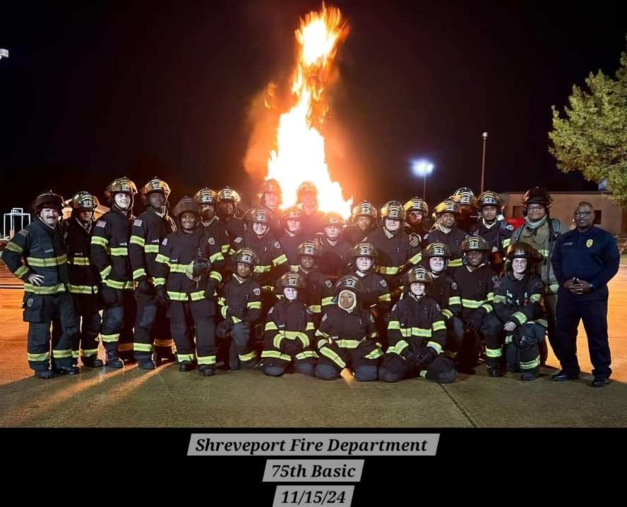 Shreveport Fire Department: Recruit Class 75 graduates