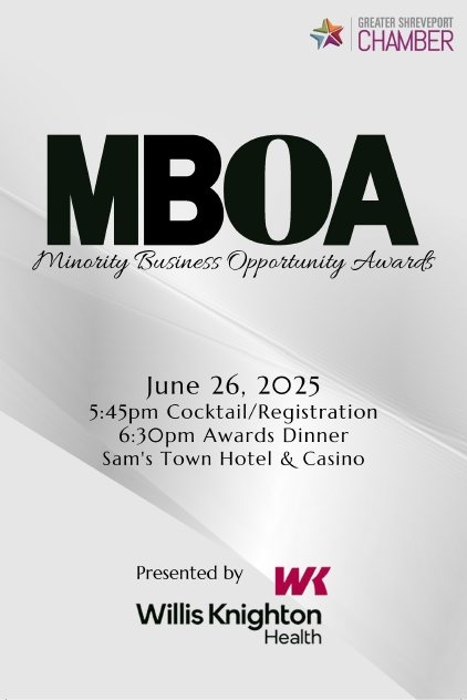 Shreveport Chamber honoring minority business owners at 2025 MBOA