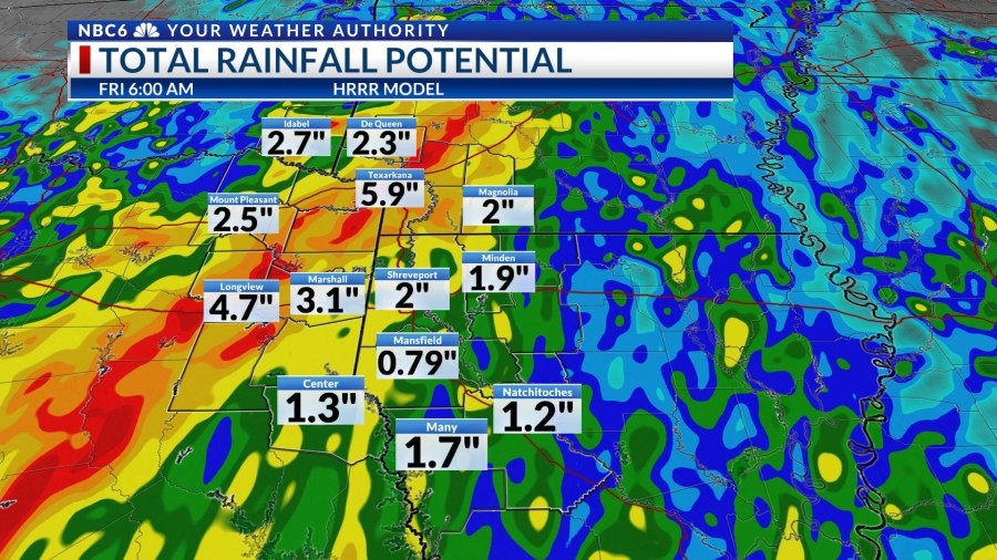 Thursday weather: Storms with heavy rain again possible