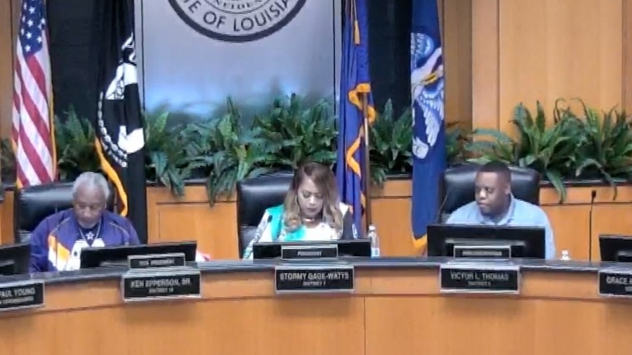 A woman takes the lead of the Caddo Parish Commission