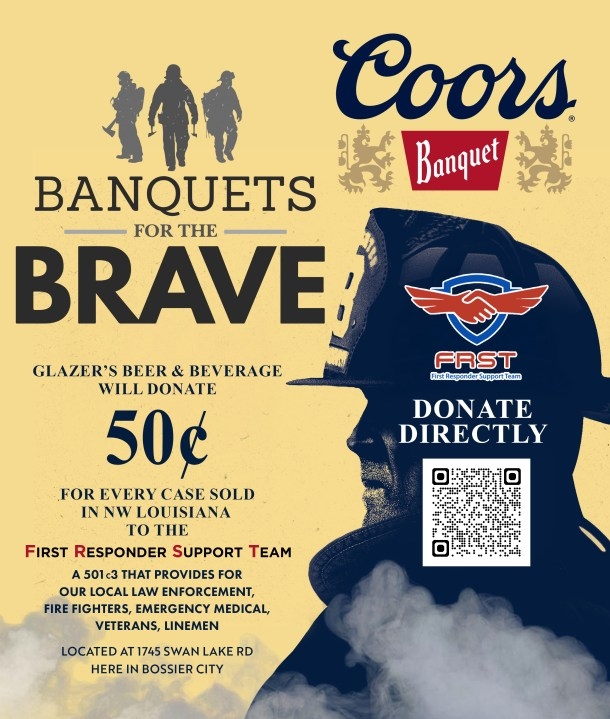 ‘Banquets for the Brave' benefitting first responders heads to Shreveport