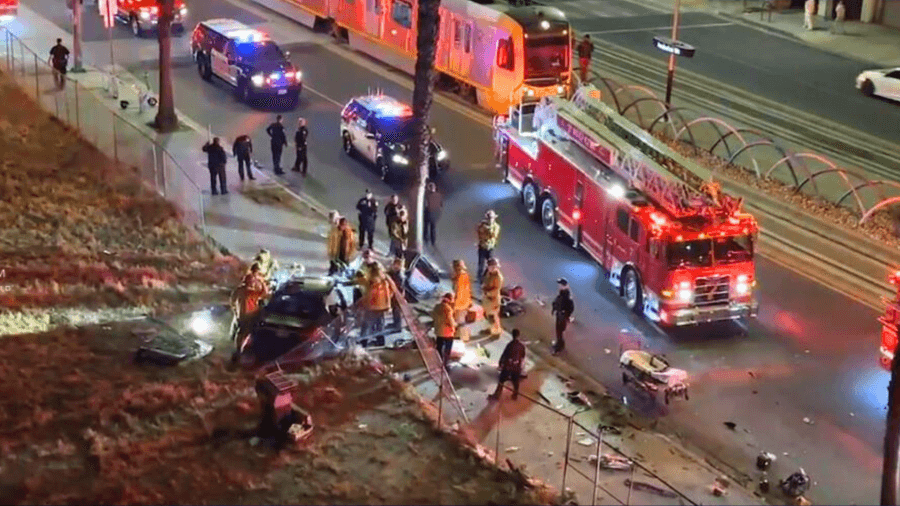 1 killed in multi-vehicle Long Beach crash