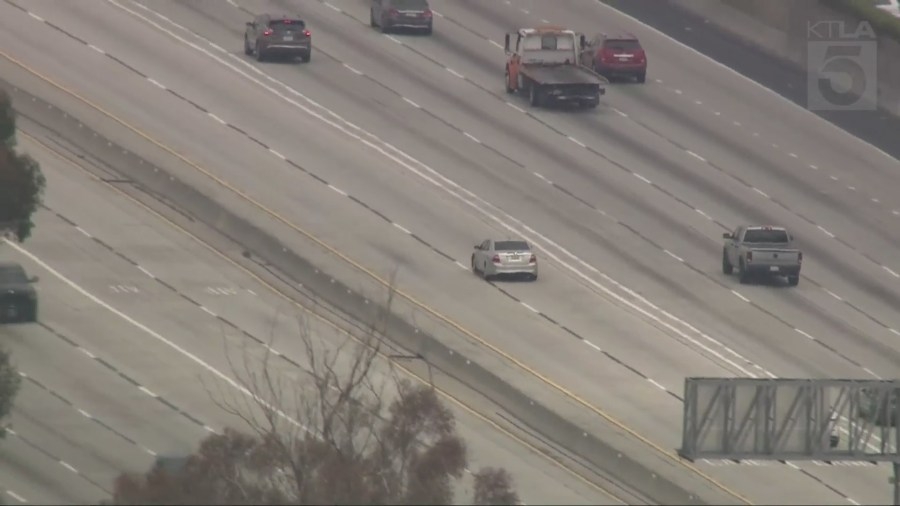 Officers search for driver after they abandoned car during pursuit