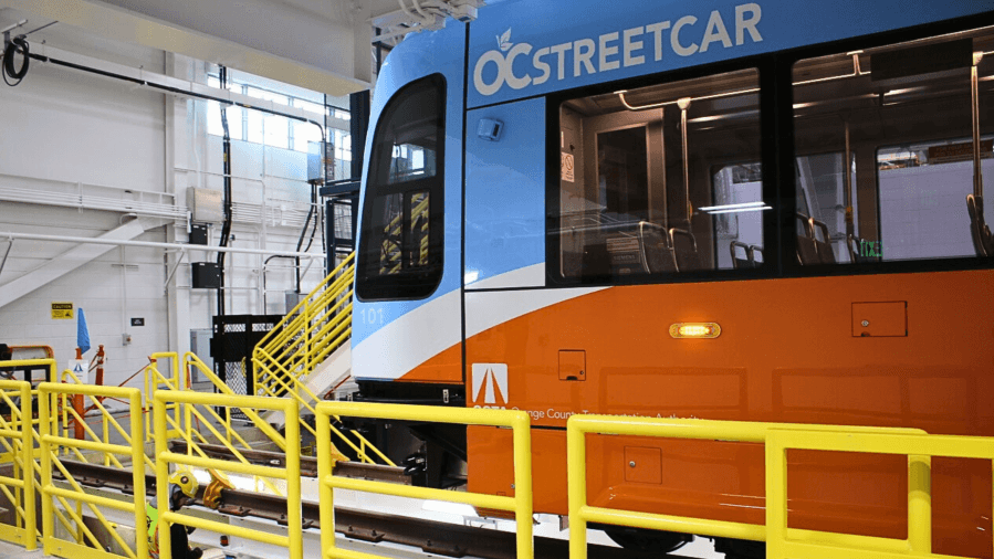Orange County unveils streetcar for area's ‘first modern' system