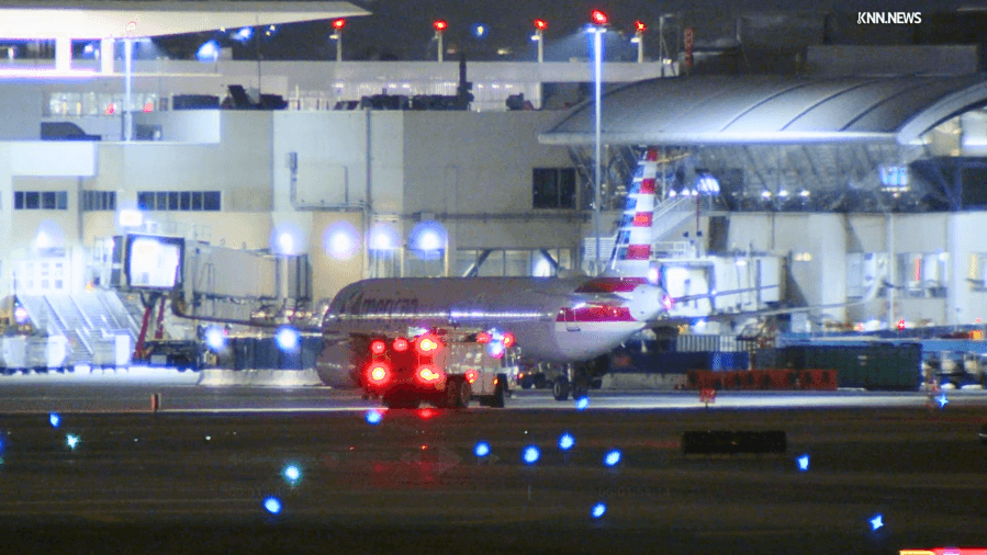 American Airlines flight forced to make emergency landing at LAX