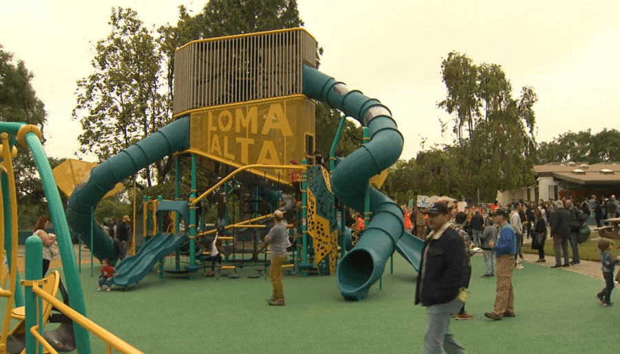 A park that was damaged in the Eaton Fire is now a ‘super park'