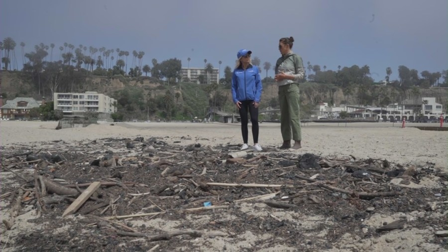 Concerns linger about toxic materials from Palisades Fire found in sand at local beaches
