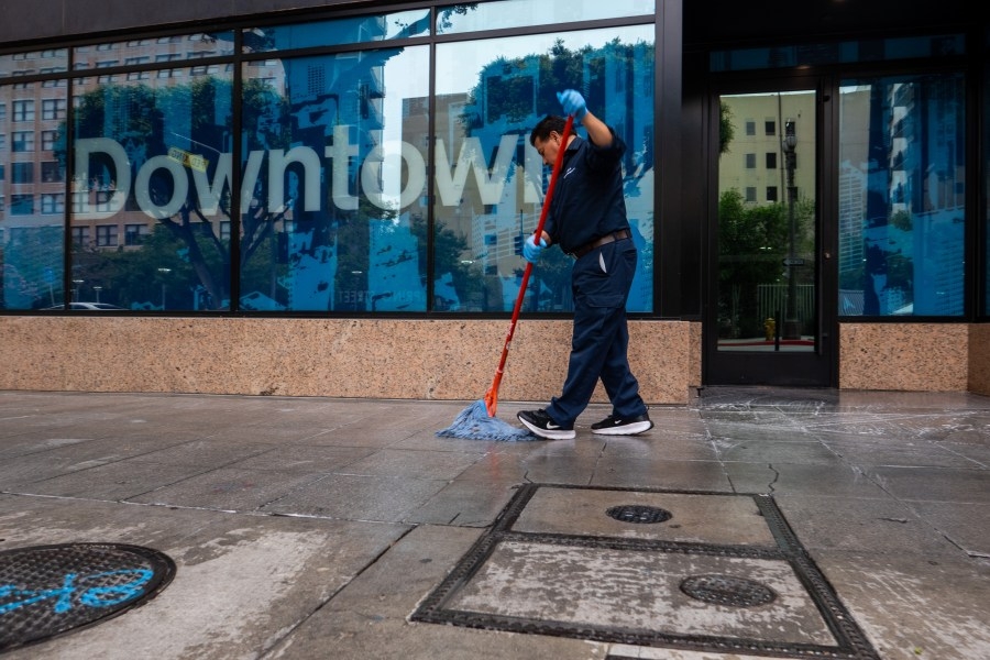 Mayor Bass offers support to downtown L.A. businesses