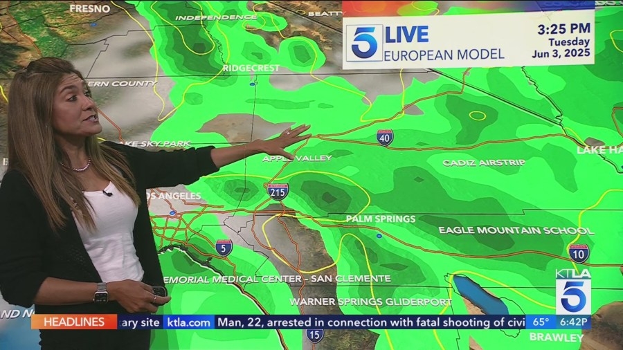Lightning, rip currents and dangerous seas forecasted in Southern California