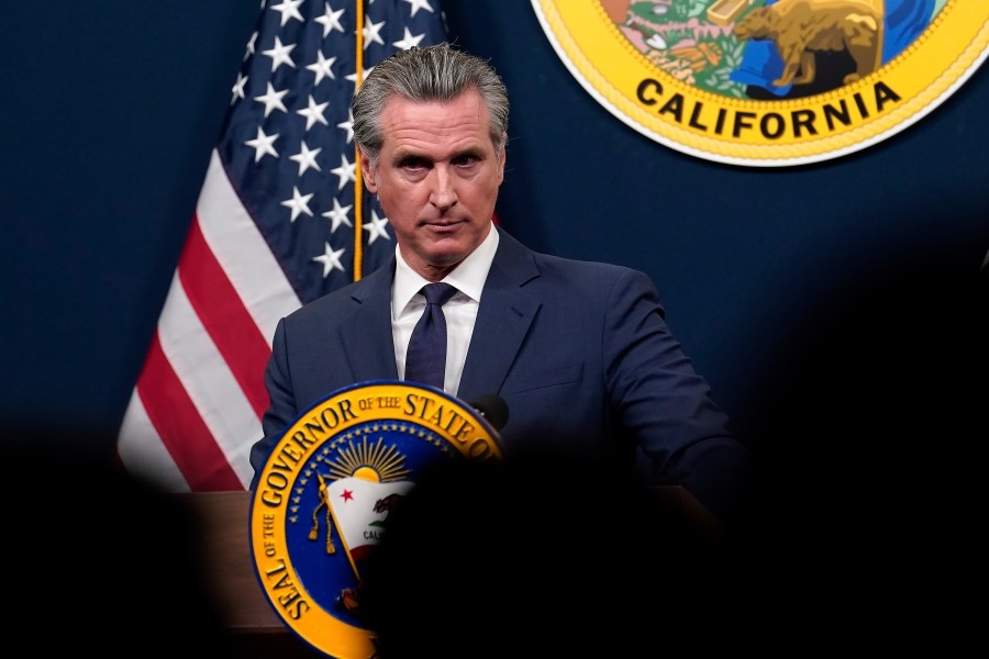 Newsom's office trolls Trump using Star Wars voice
