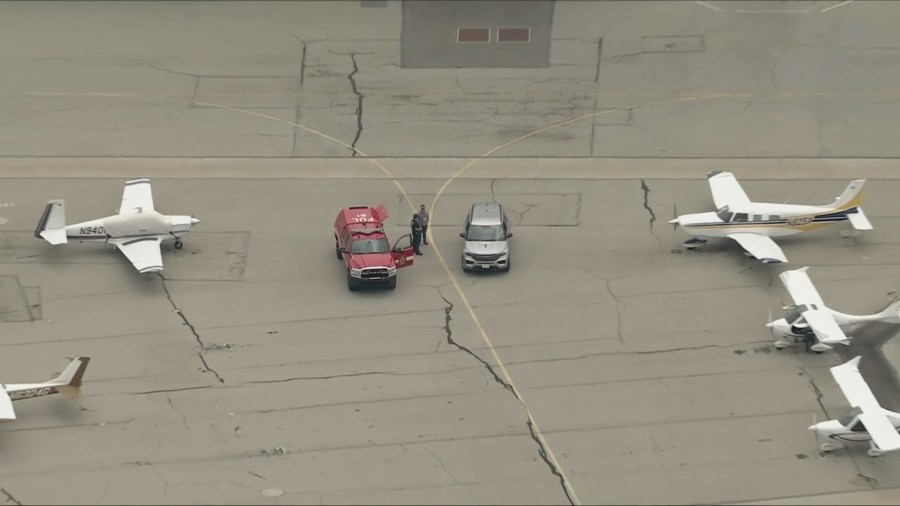 Crews respond to reported plane crash in Fullerton
