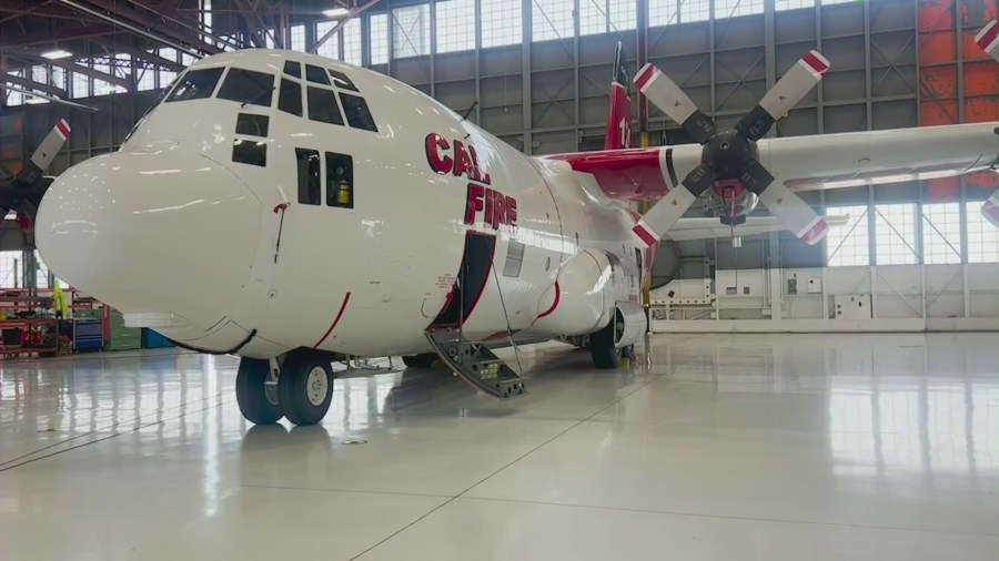 2nd massive air tanker joins California firefighting fleet