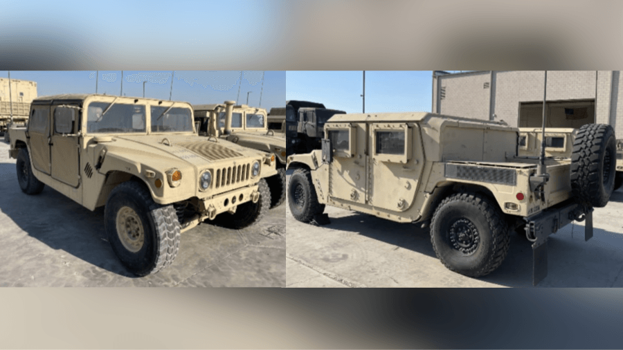 Man arrested for theft of Humvees, equipment from Orange County military warehouse