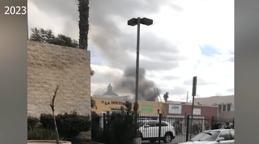Rooftop homeless encampment in L.A. terrorizing doctor's office