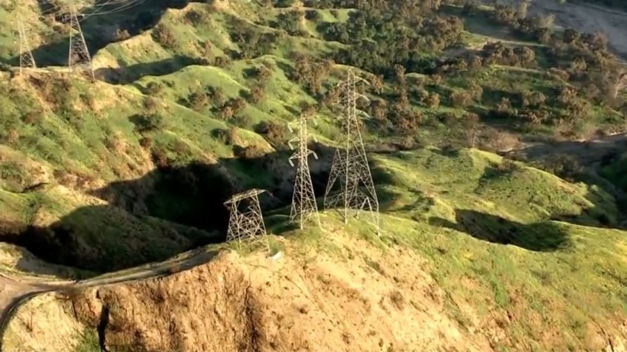 SoCal Edison electric tower suspected of igniting Eaton fire dismantled for investigation