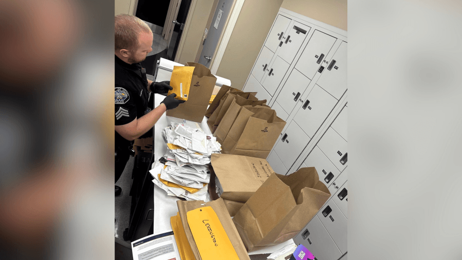 Mail thief found sleeping in car next to community mailboxes: Hemet police