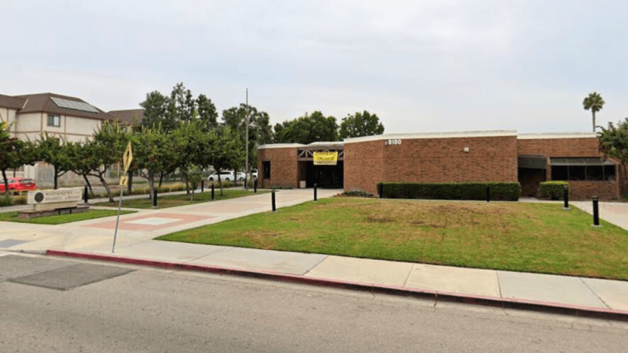 Suspect arrested after man found dead outside Orange County library