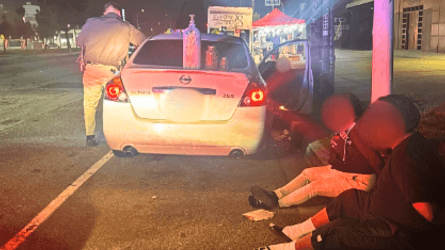 Erratic driver endangers Caltrans workers in West Los Angeles: CHP