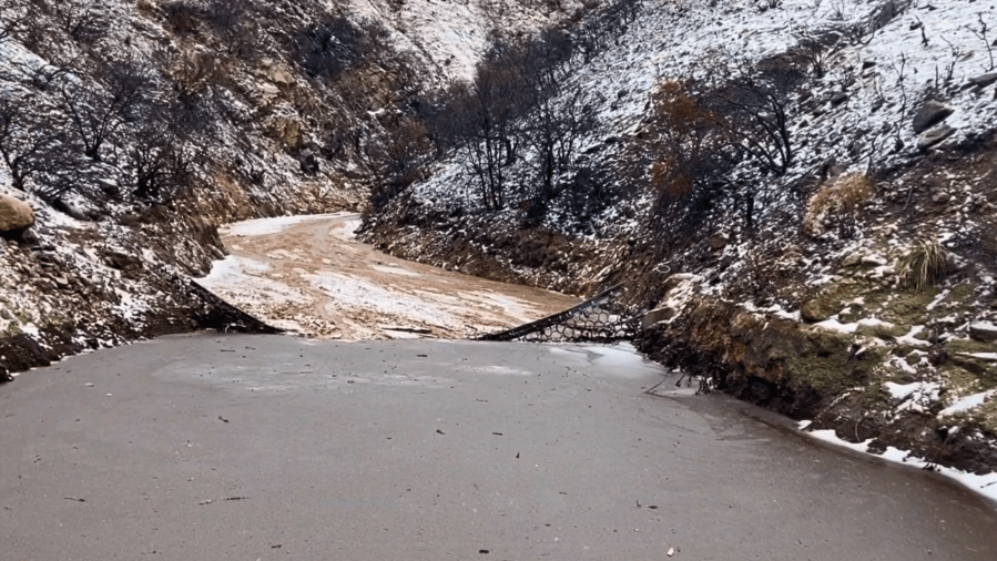 Storm pummels mountain roads, basins; Highway 330 closed