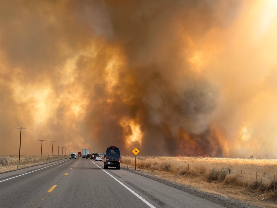 Rapidly growing Silver Fire prompts evacuation orders in Inyo, Mono counties