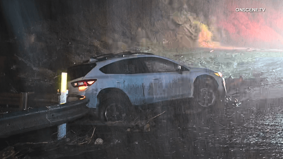 Debris flow shuts down Highway 330 in San Bernardino Mountains