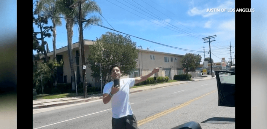 Hateful, antisemitic road rage tirade unfolds on Southern California street