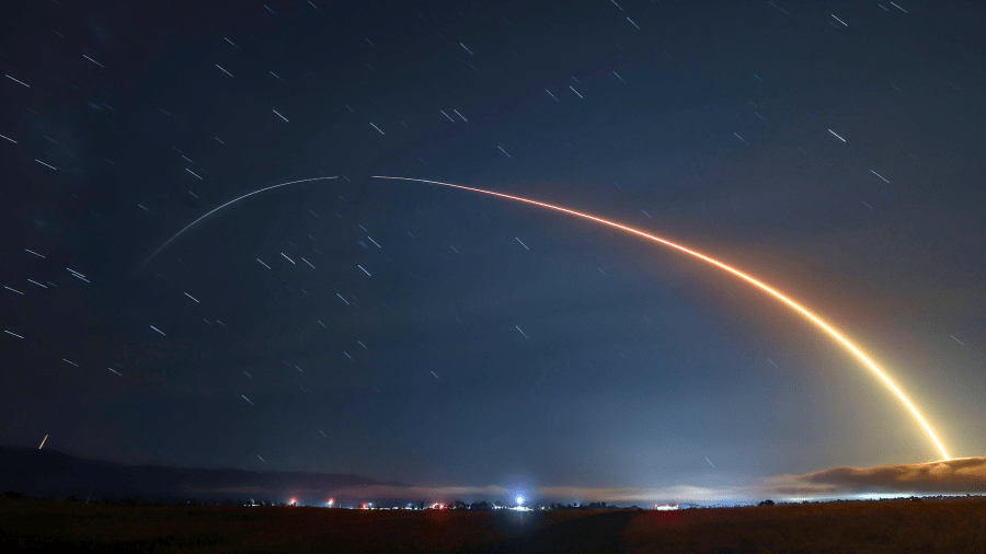SpaceX rocket carrying 24 satellites lights up Southern California sky