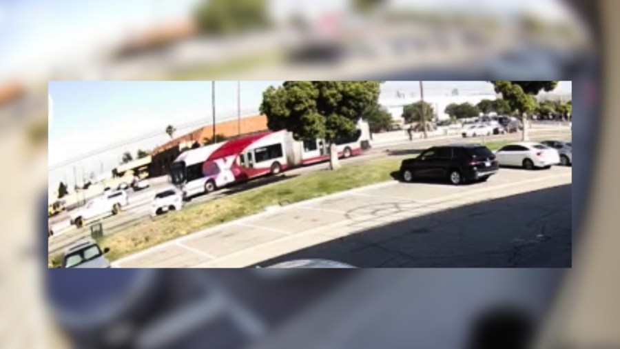 Several injured in public transit bus crash in Southern California