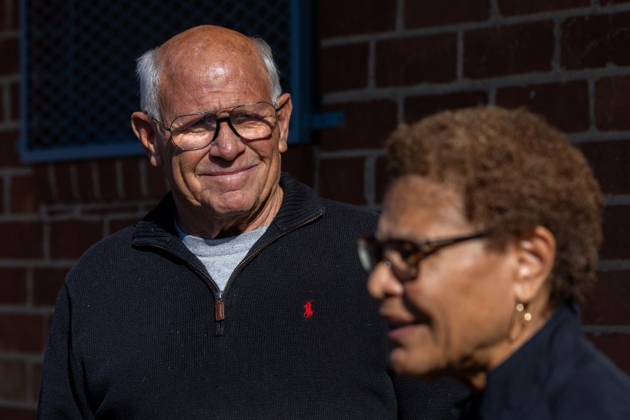The L.A. fire recovery officer's contract is up. He says he wasn't asked to do much