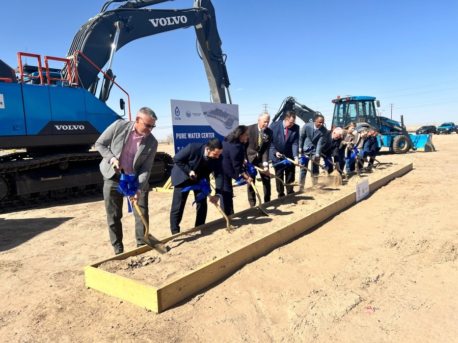 El Paso Water breaks ground for nation's first direct-to-distribute water reuse facility