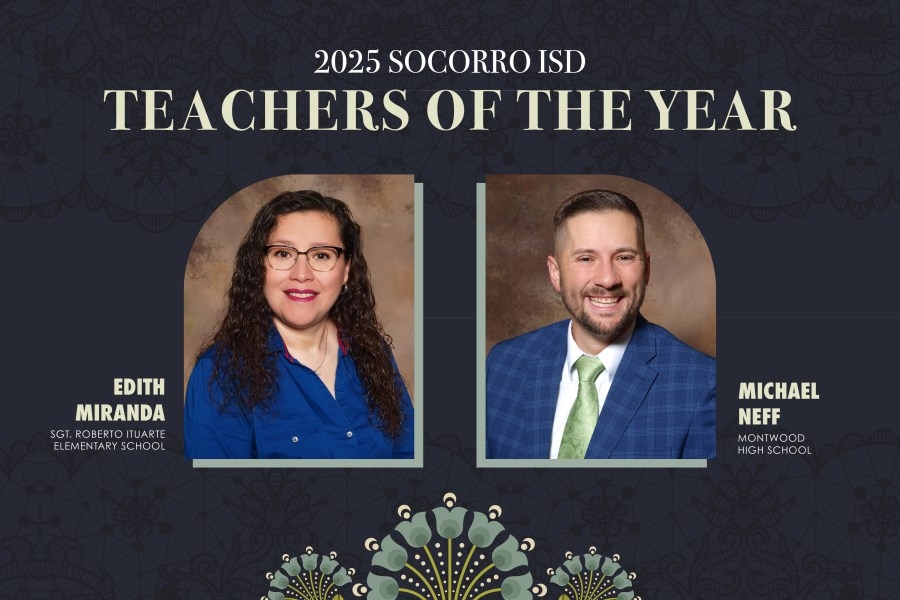 Socorro ISD celebrates 2 Teachers of the Year at annual gala