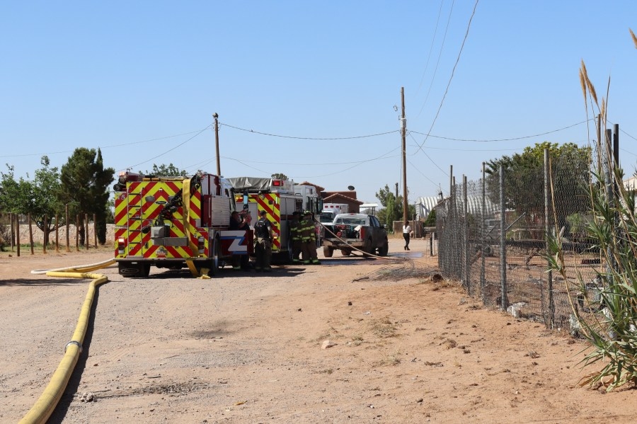 Doña Ana County Fire Rescue extinguish residential fire in Organ