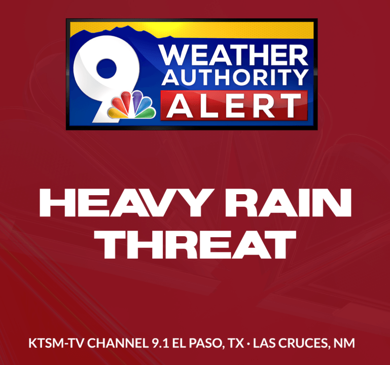 Weather Authority Alert: Heavy rain threat overnight, Tuesday night