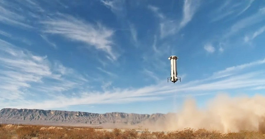 Blue Origin slated for next human flight this weekend