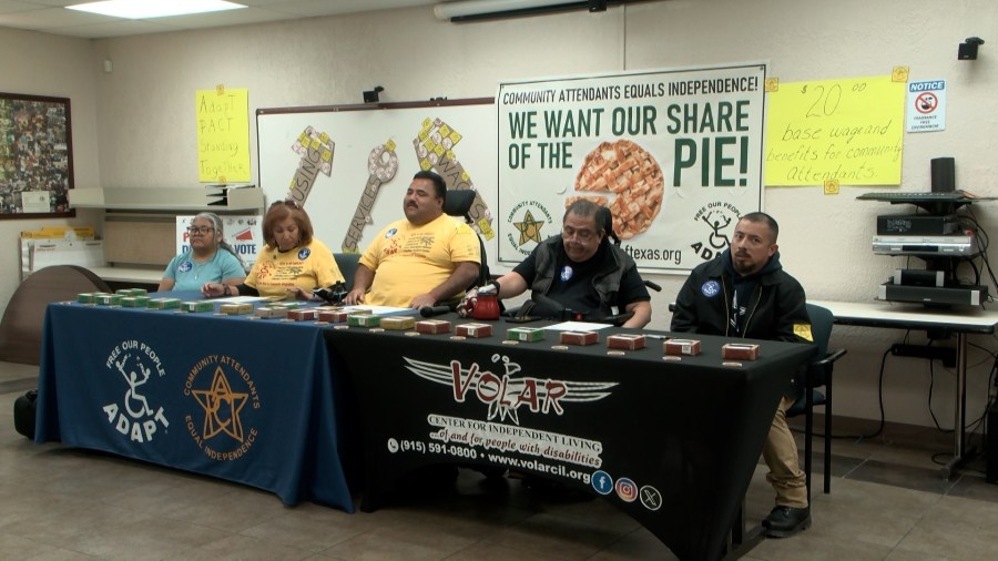 Disability rights advocates urge to raise wages for attendants