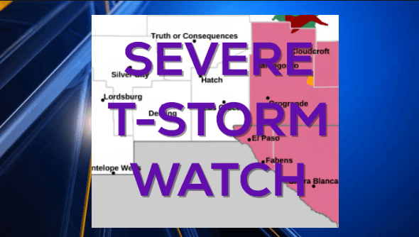 El Paso region to dry out, warm up over next few days