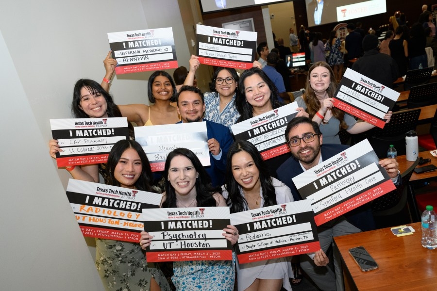 21 students to stay in El Paso for Texas Tech residency on ‘Match Day'