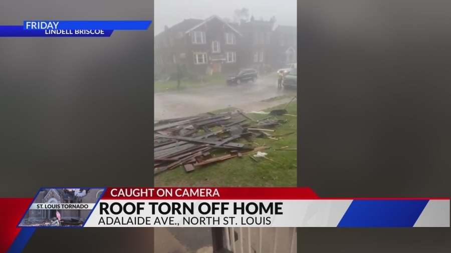 Tornado victims struggle with lack of aid in St. Louis, fear looting