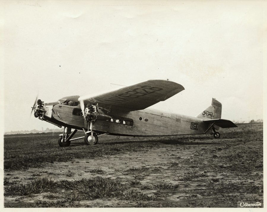 The first flying cow arrived in St. Louis 95 years ago