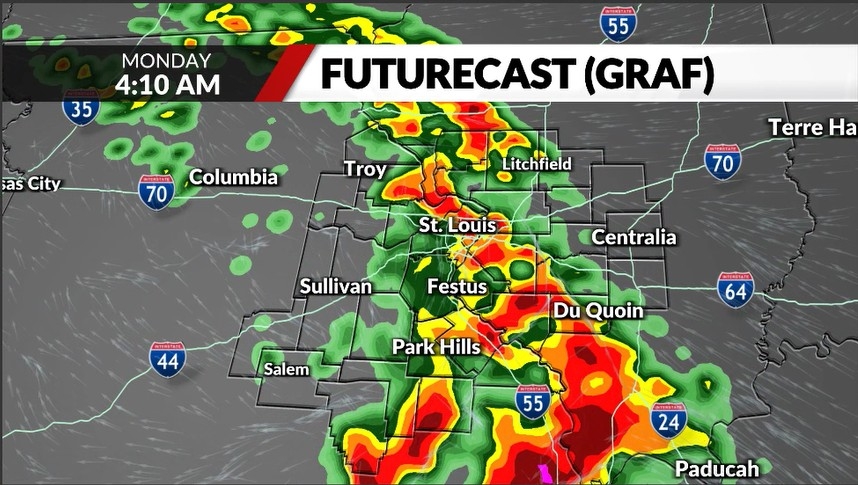 Forecast: More severe storms expected Monday