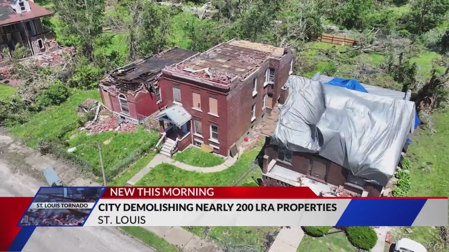 Tornado-hit properties set for demolition soon