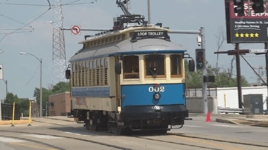 Loop Trolley reopens after tornado damage