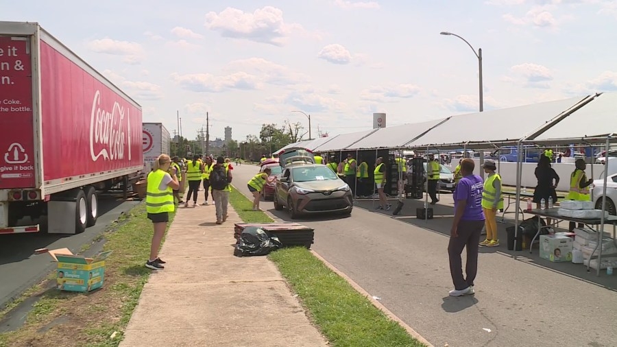 Urban League hosts its second large-scale relief event for St. Louis tornado victims