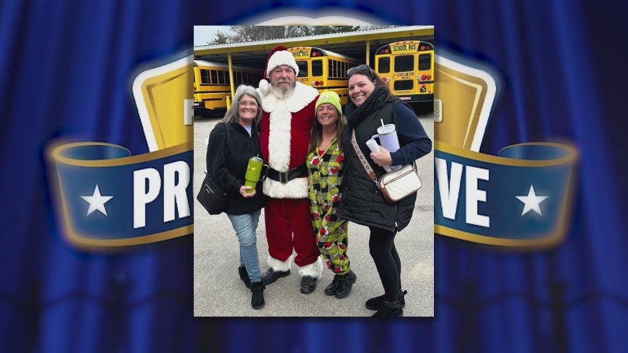 Retired veteran, retired truck driver and current bus driver for Pattonville School District receives $500 for years of service