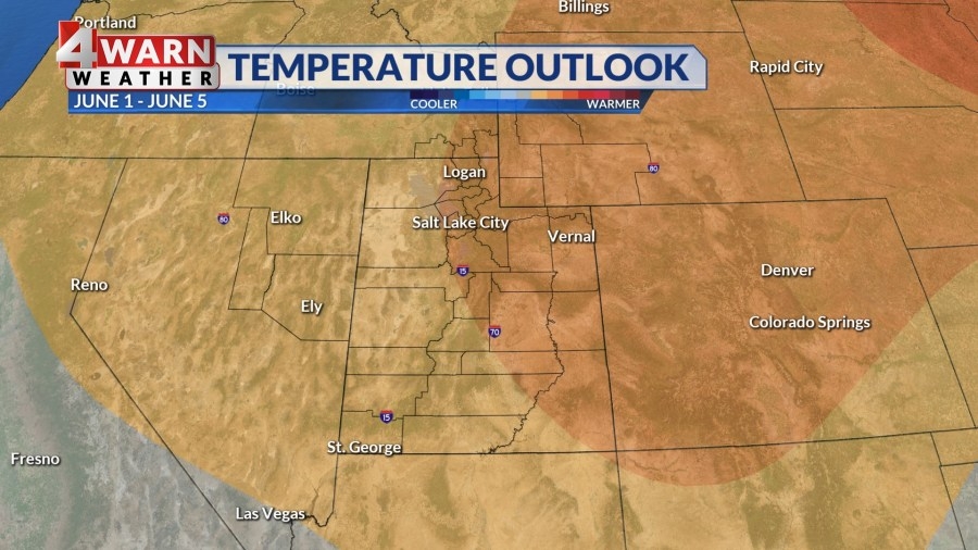 Plenty of sunshine this week with just a slight shower chance