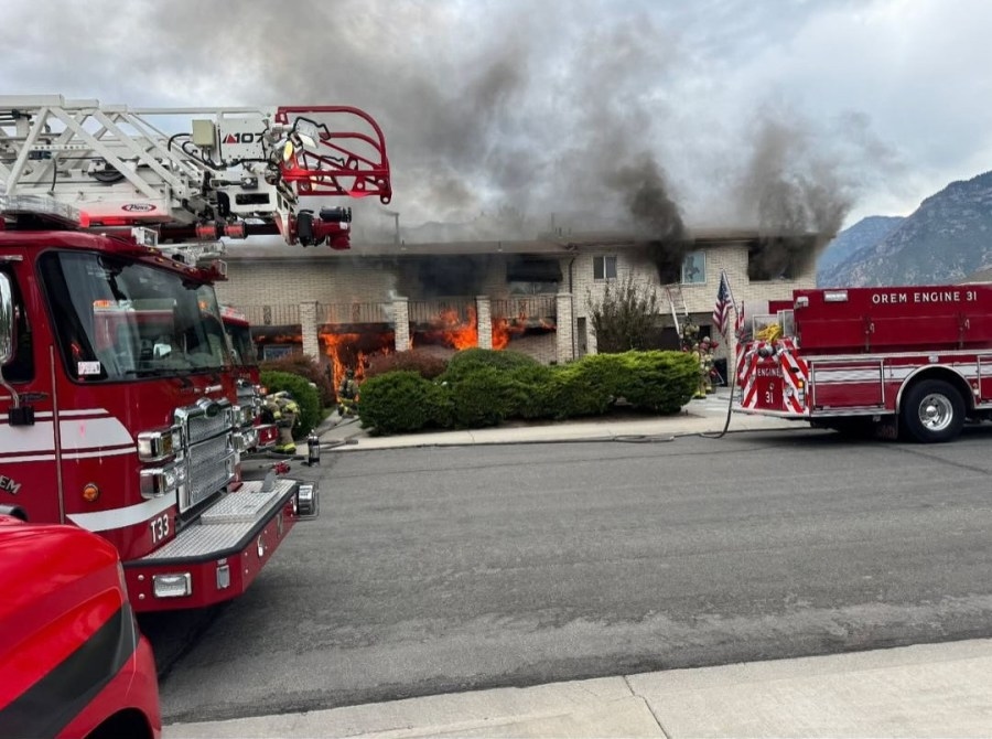 One dead after Orem house fire Friday morning