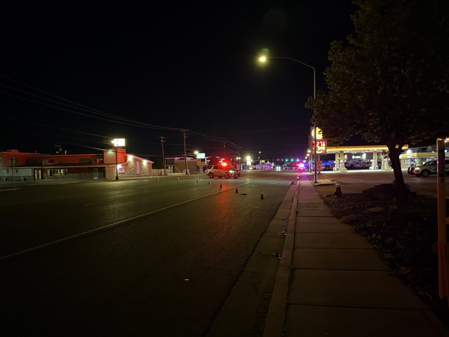 Fatal crash in Midvale, motorcycle engulfed in flames